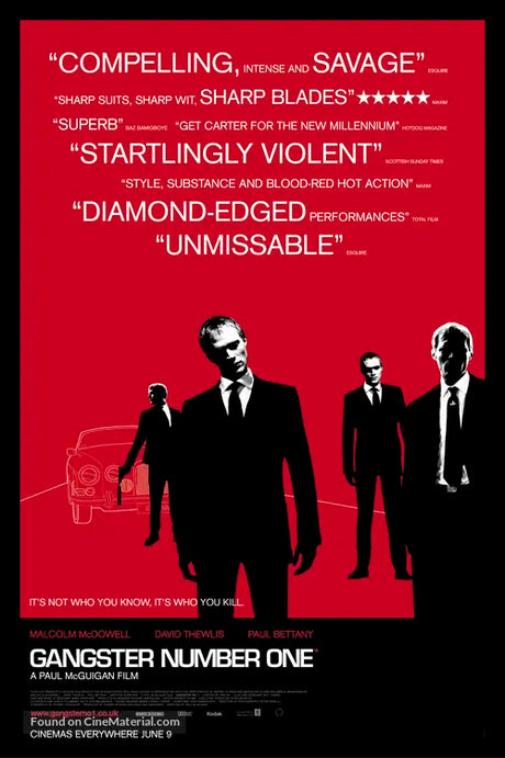 Pixel Demon Gangster No. 1 Movie Poster A2 Size
