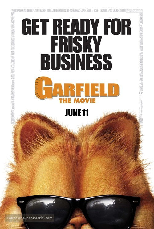 Garfield A2 Movie Poster-Pixel Demon