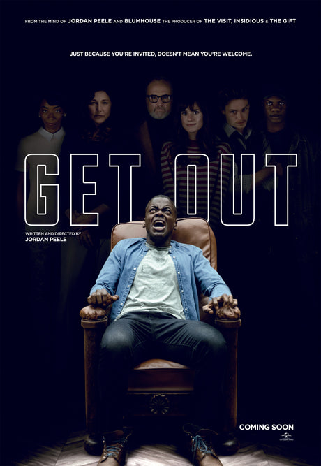 Get Out A2 Size Movie Poster-Pixel Demon
