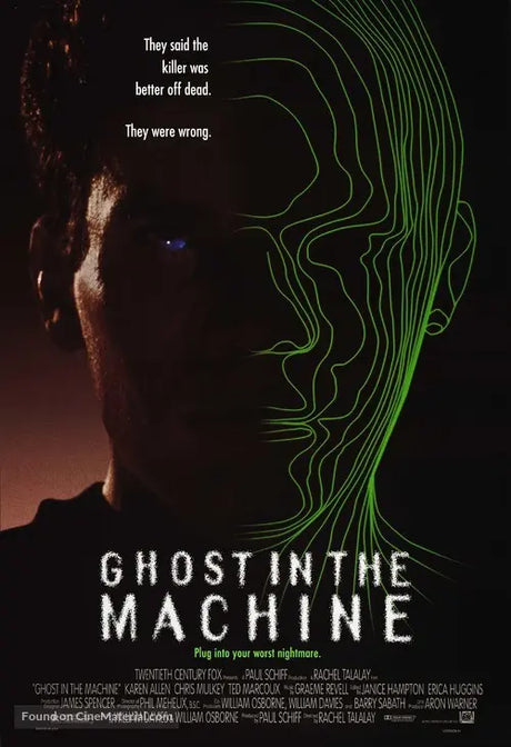 Pixel Demon Ghost in the Machine Movie Poster A2 Size