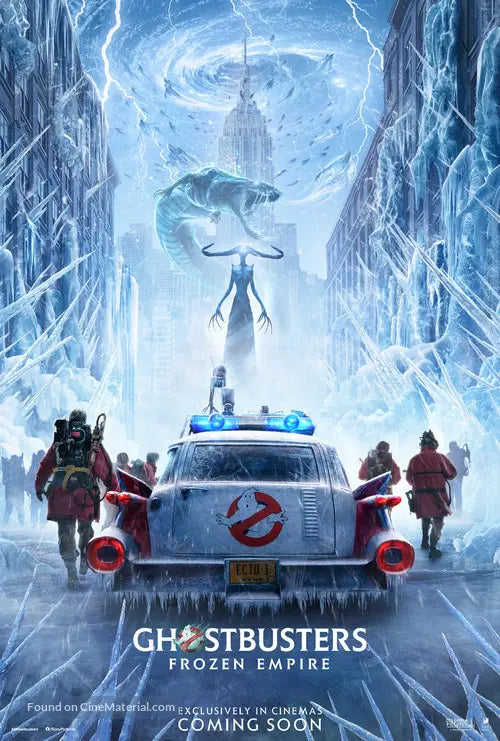 Ghostbusters: Frozen Empire Cinema Movie Poster A2 Size Version 4