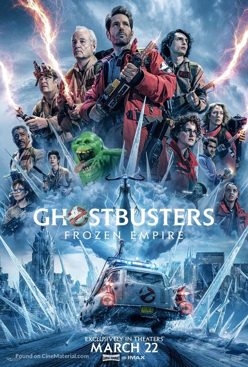 Ghostbusters: Frozen Empire Cinema Movie Poster A2 Size Version 1
