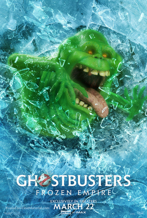 Ghostbusters: Frozen Empire Cinema Movie Poster A2 Size Version 3