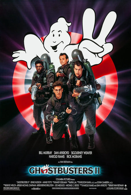 Ghostbusters ii A2 Size Movie Poster-Pixel Demon