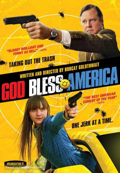 God Bless America Cinema Movie Poster A2 Size