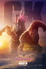 Godzilla x Kong: The New Empire Cinema Movie Poster A2 Size Version 1