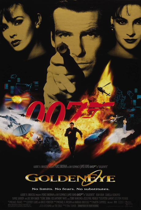 Goldeneye A2 Size Movie Poster-Pixel Demon