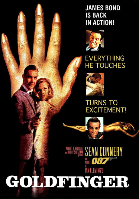 Goldfinger A2 Size Movie Poster-Pixel Demon