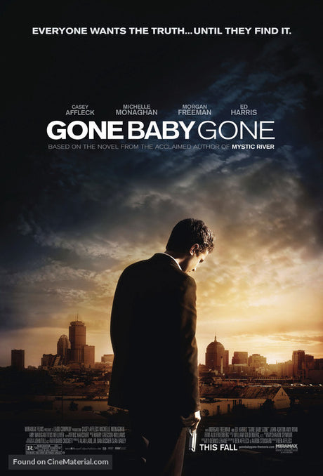 Pixel Demon Gone Baby Gone Movie Poster A2 Size