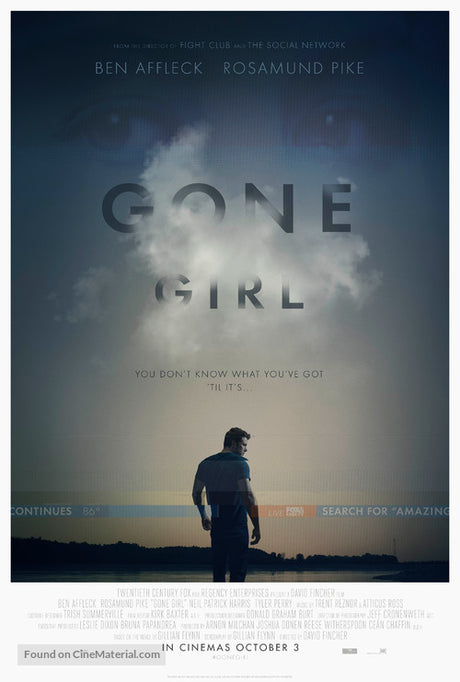 Gone Girl A2 Movie Poster-Pixel Demon