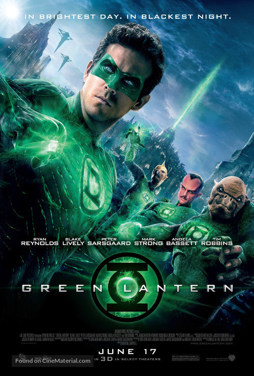 Green Lantern A2 Movie Poster-Pixel Demon