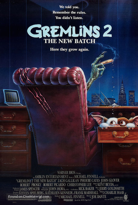 Gremlins 2: The New Batch A2 Movie Poster-Pixel Demon