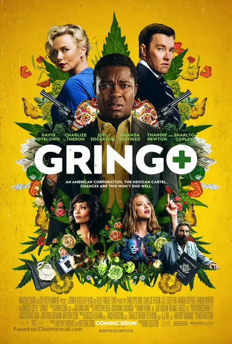Pixel Demon Gringo Movie Poster A2 Size