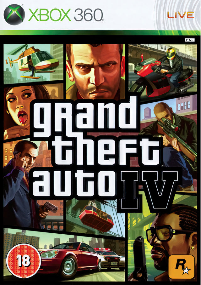 2000s Grand Theft Auto IV A2 Size Posters-Pixel Demon