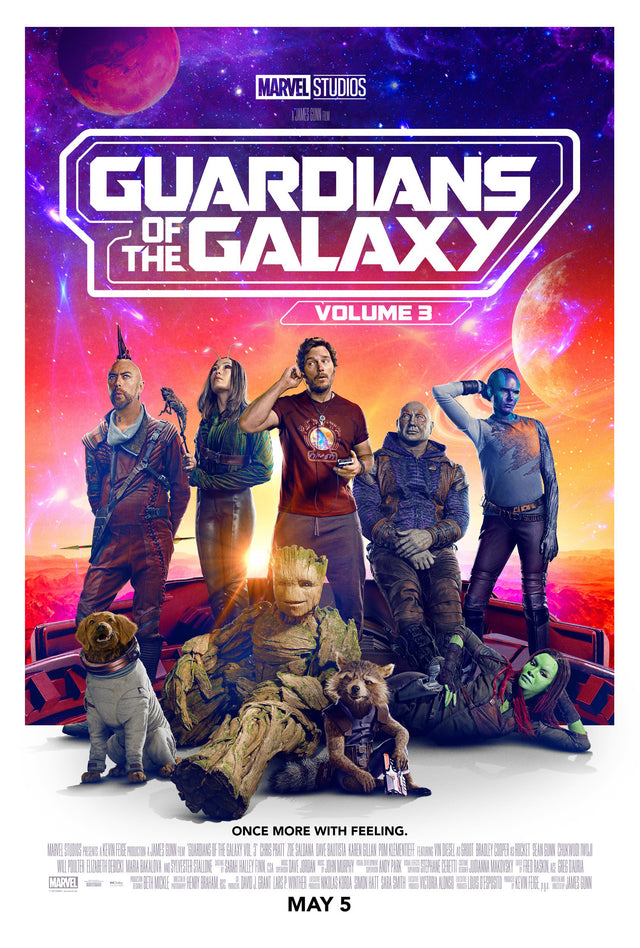 Guardians Of The Galaxy Vol. 3 A2 Size Movie Poster-Pixel Demon