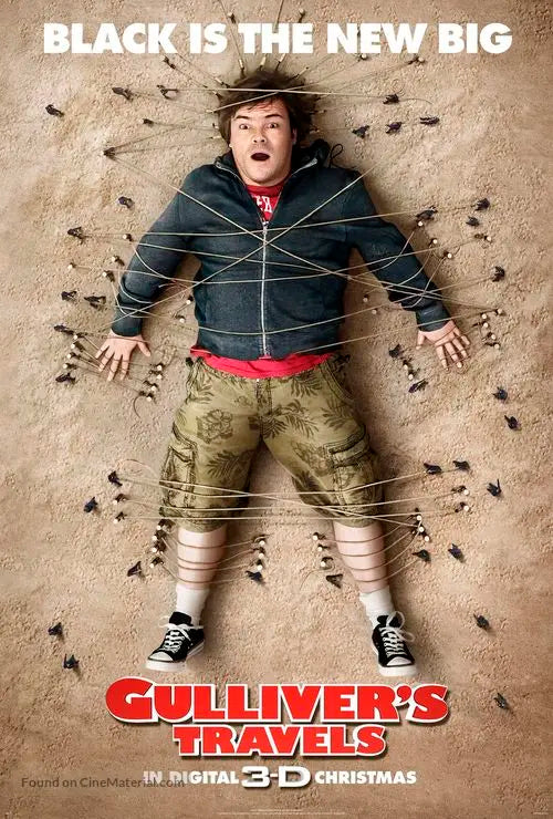 Gulliver's Travels Cinema Movie Poster A2 Size