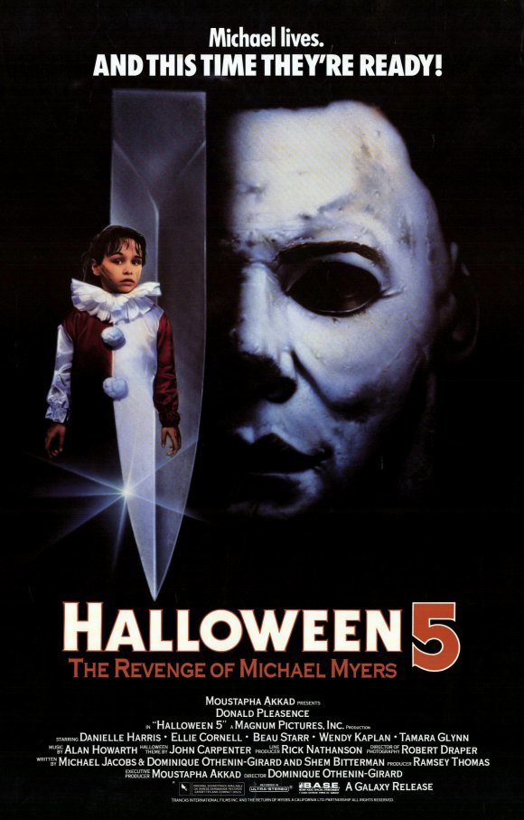 halloween 5 the revenge of michael myers A2 Size Movie Poster-Pixel Demon