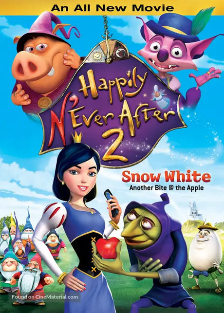 Pixel Demon Happily N'Ever After 2 Movie Poster A2 Size