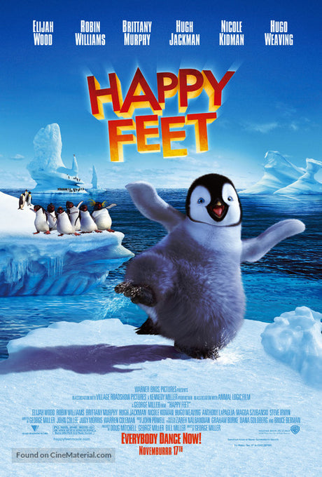 Happy Feet A2 Movie Poster-Pixel Demon