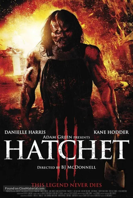 Pixel Demon Hatchet III Movie Poster A2 Size