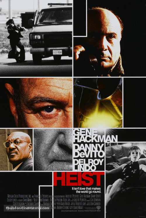 Heist Cinema Movie Poster A2 Size