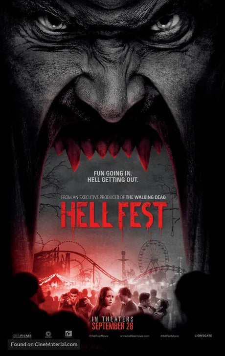 Pixel Demon Hell Fest Movie Poster A2 Size