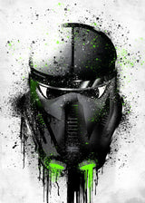 Star Wars Helmets Option 19  A2 Size Posters-Pixel Demon