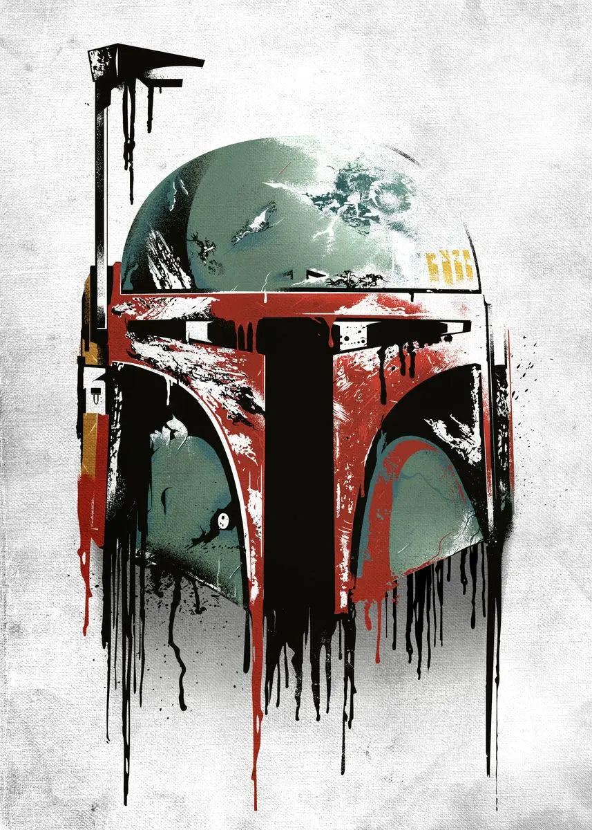 Star Wars Helmets Option 21  A2 Size Posters-Pixel Demon
