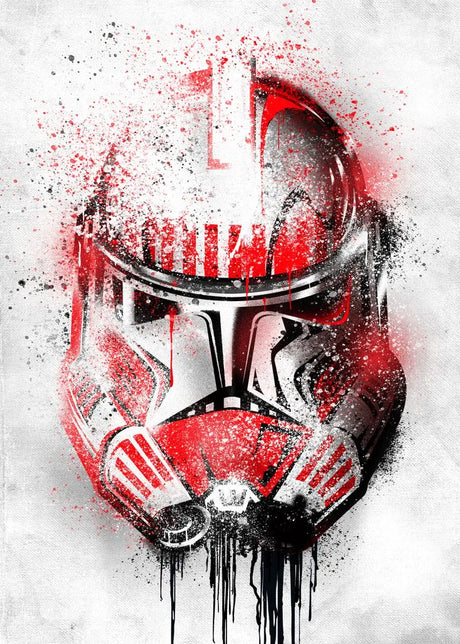 Star Wars Helmets Option 2  A2 Size Posters-Pixel Demon