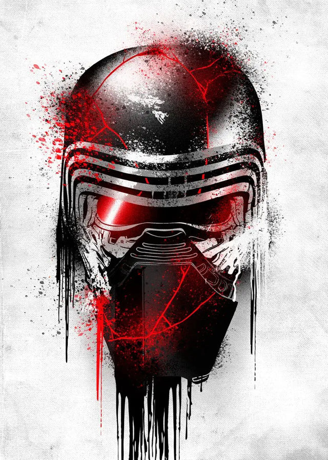 Star Wars Helmets Option 4  A2 Size Posters-Pixel Demon