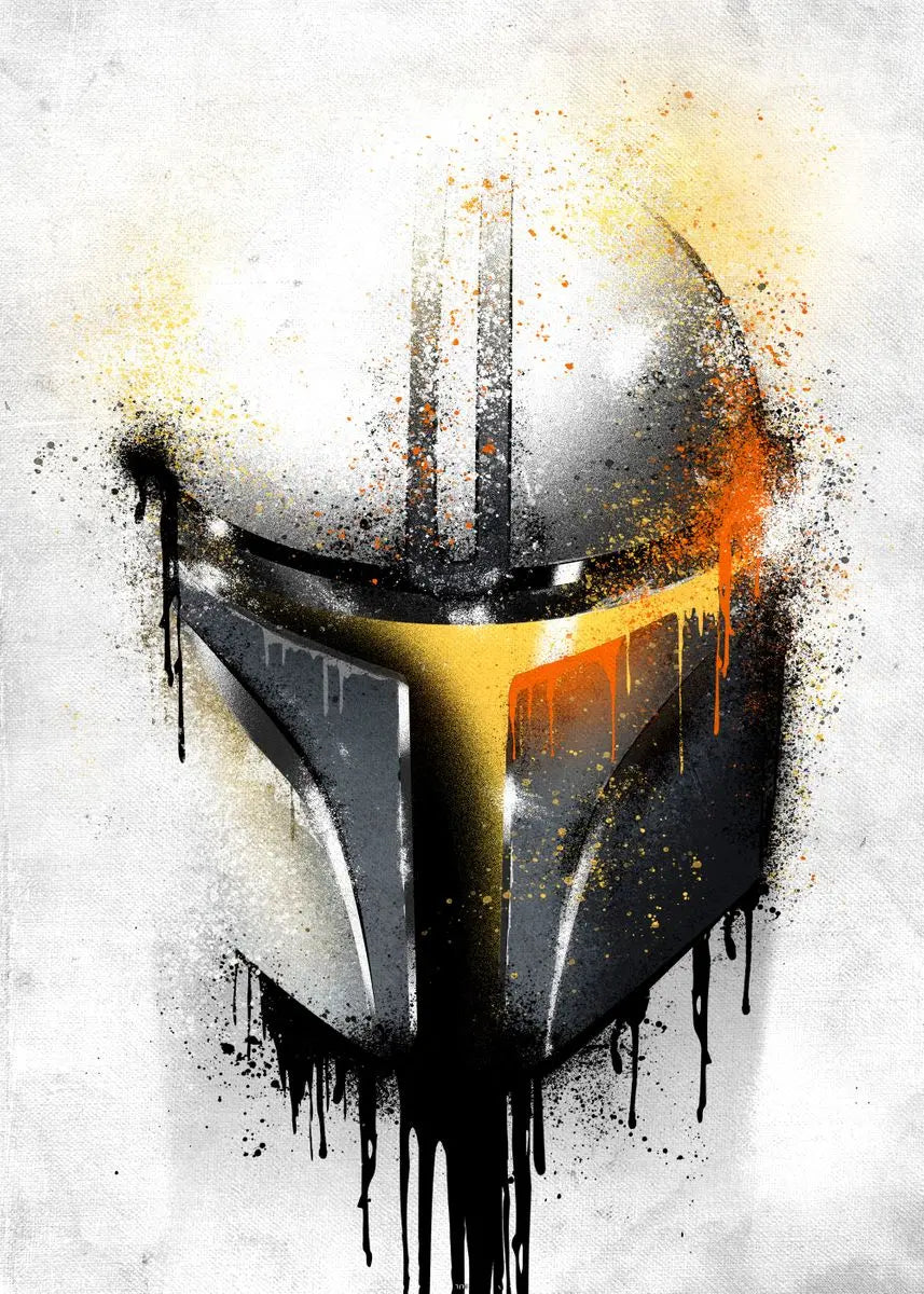 Star Wars Helmets Option 7  A2 Size Posters-Pixel Demon