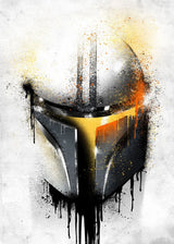Star Wars Helmets Option 7  A2 Size Posters-Pixel Demon