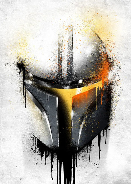 Star Wars Helmets Option 7  A2 Size Posters-Pixel Demon