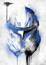 Star Wars Helmets Option 8  A2 Size Posters-Pixel Demon