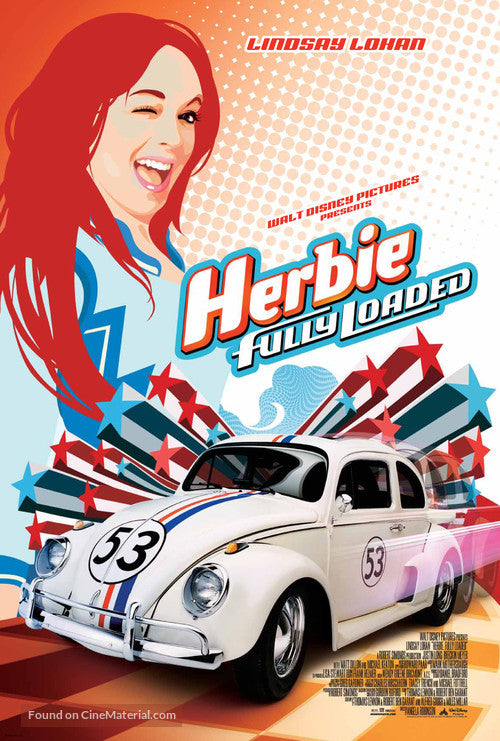 Herbie Fully Loaded A2 Movie Poster-Pixel Demon