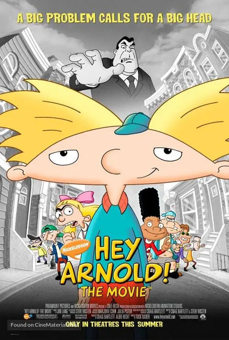 Pixel Demon Hey Arnold! The Movie Movie Poster A2 Size