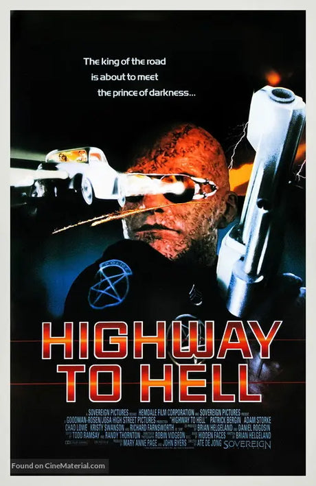 Pixel Demon Highway to Hell Movie Poster A2 Size