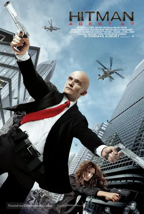Hitman: Agent 47 A2 Movie Poster-Pixel Demon