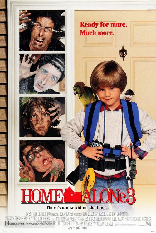 Home Alone 3 A2 Movie Poster-Pixel Demon