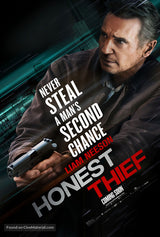 Honest Thief A2 Movie Poster-Pixel Demon