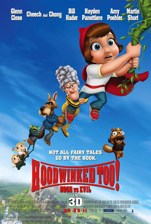 Hoodwinked Too! Hood VS. Evil Cinema Movie Poster A2 Size
