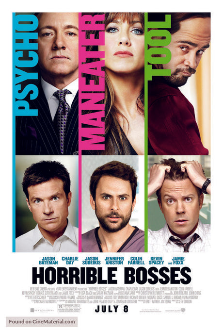 Horrible Bosses A2 Movie Poster-Pixel Demon