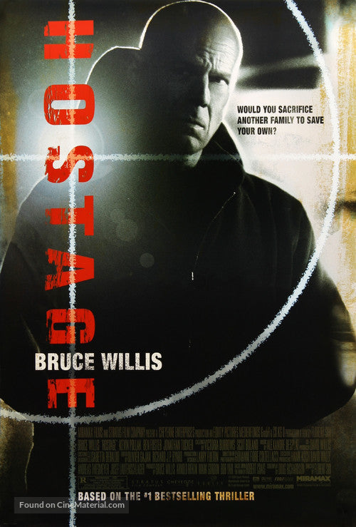 Hostage Cinema Movie Poster A2 Size