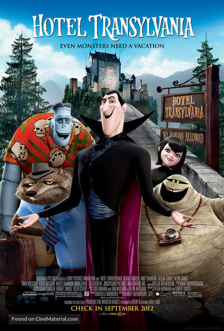 Hotel Transylvania A2 Movie Poster-Pixel Demon