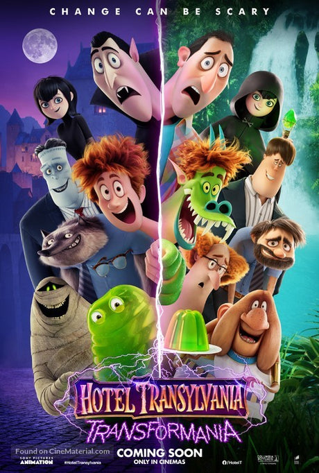 Hotel Transylvania: Transformania A2 Movie Poster-Pixel Demon