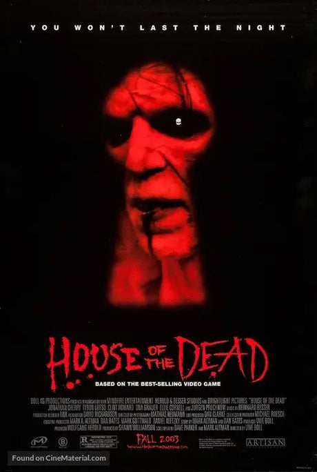 Pixel Demon House of the Dead Movie Poster A2 Size