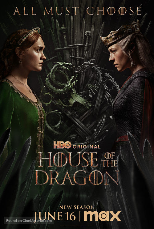 House of the Dragon TV Series Poster A2 Size Version 1