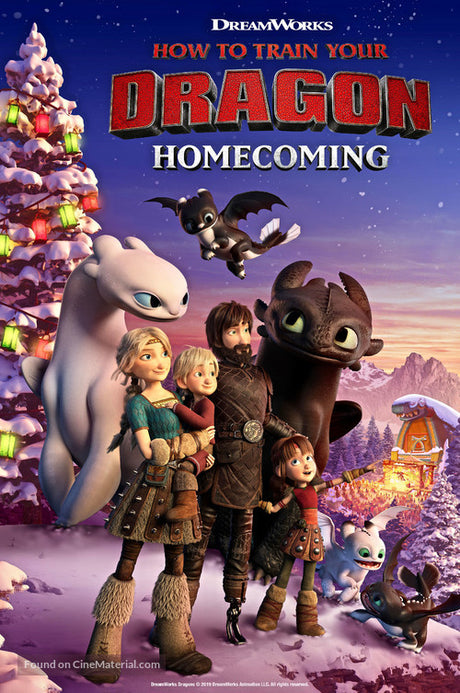 How to Train Your Dragon: Homecoming A2 Movie Poster-Pixel Demon