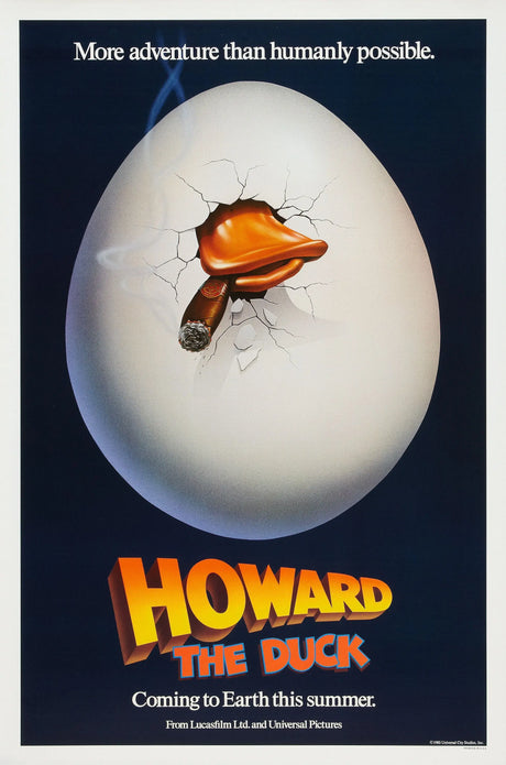 Howard the Duck A2 Size Movie Poster-Pixel Demon