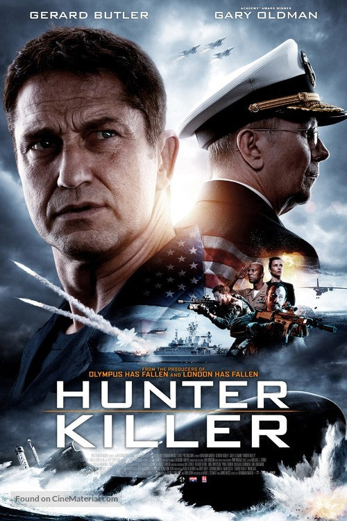 Hunter Killer A2 Movie Poster-Pixel Demon